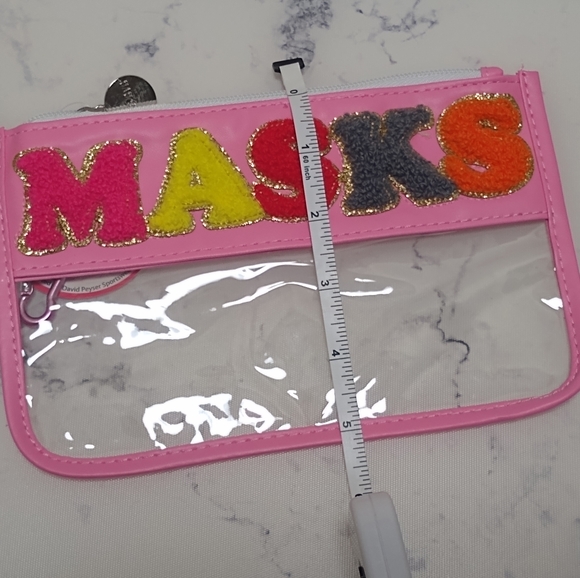 MASKS Patch Clear Pouch Bag - Picture 5 of 6